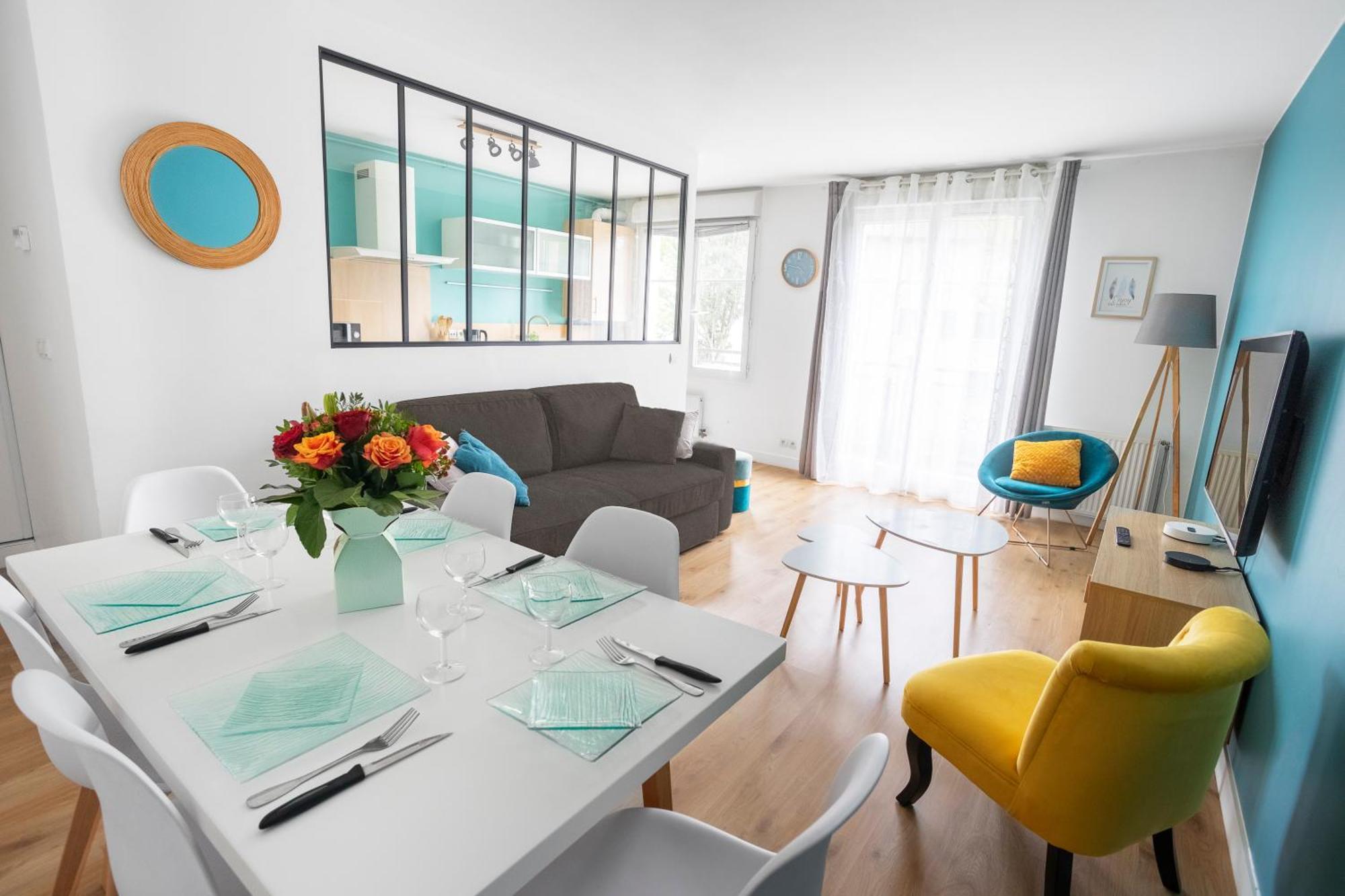 Appartement-Bao Tiam-Tiam Conciergerie-5Min Disneyland-Free Parking Serris Bagian luar foto